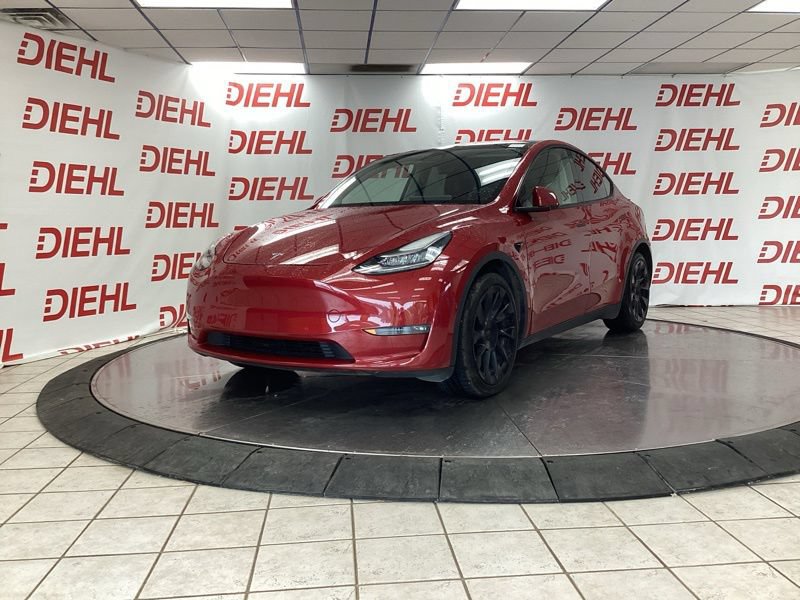 Used 2021 Tesla Model Y Long Range AWD/4WD image 3