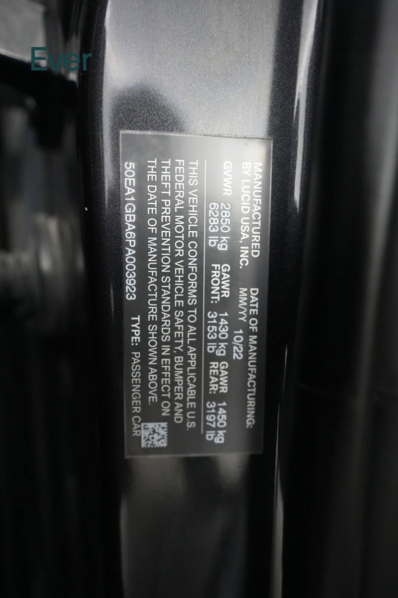 Used 2023 Lucid Air Grand Touring image 29