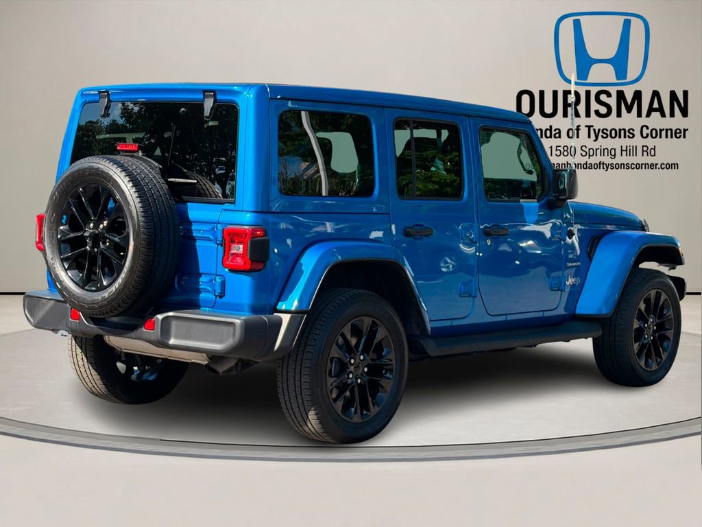 Used 2023 Jeep Wrangler Unlimited Sahara AWD/4WD image 4