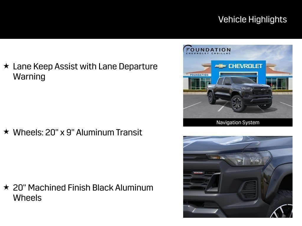 New 2026 Chevrolet Colorado Trail Boss AWD/4WD image 60