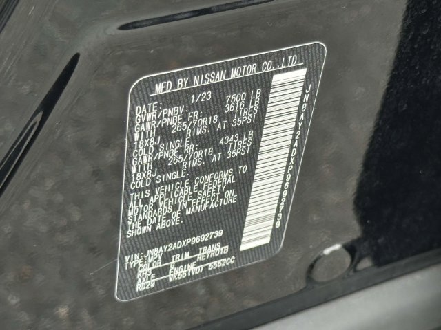 Used 2023 Nissan Armada SV w/ Cargo Package AWD/4WD image 27