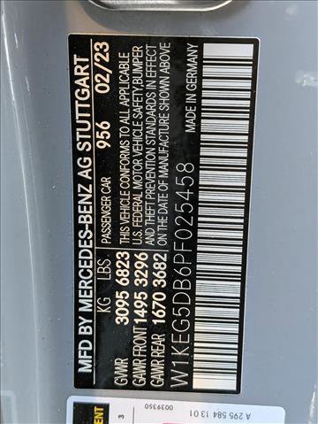 Used 2023 Mercedes-Benz EQE AMG 4MATIC Sedan image 23