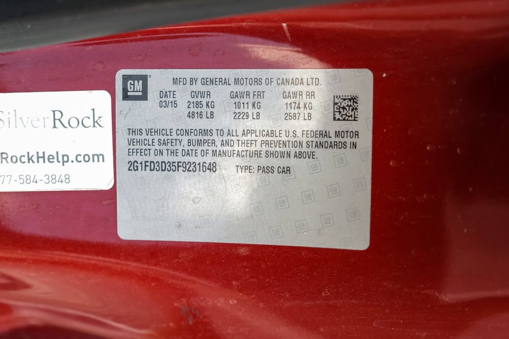Used 2015 Chevrolet Camaro LT RWD image 51
