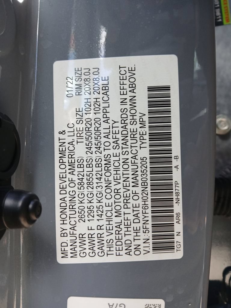 Used 2022 Honda Pilot Elite image 39
