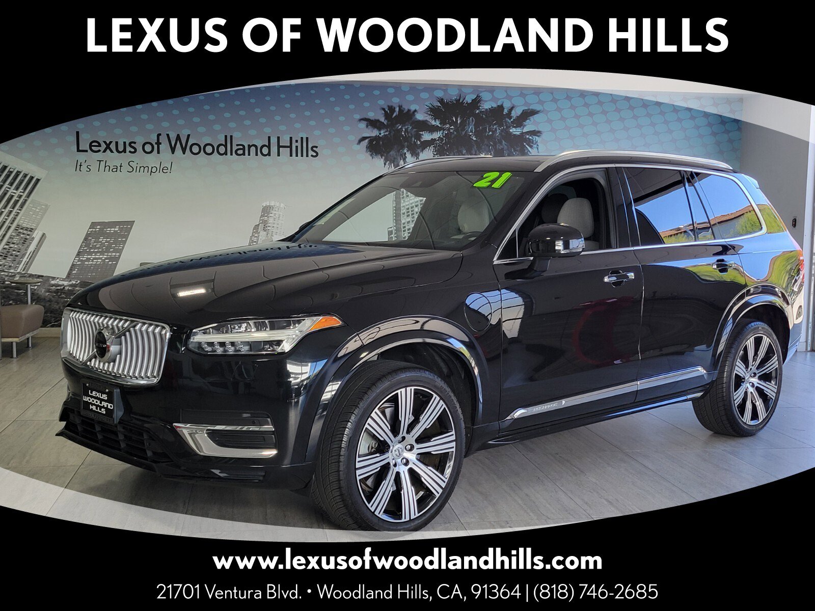 Used 2021 Volvo XC90 T8 Inscription image 1