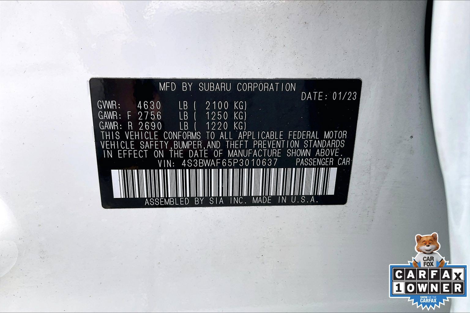 Certified 2023 Subaru Legacy Premium AWD/4WD image 33