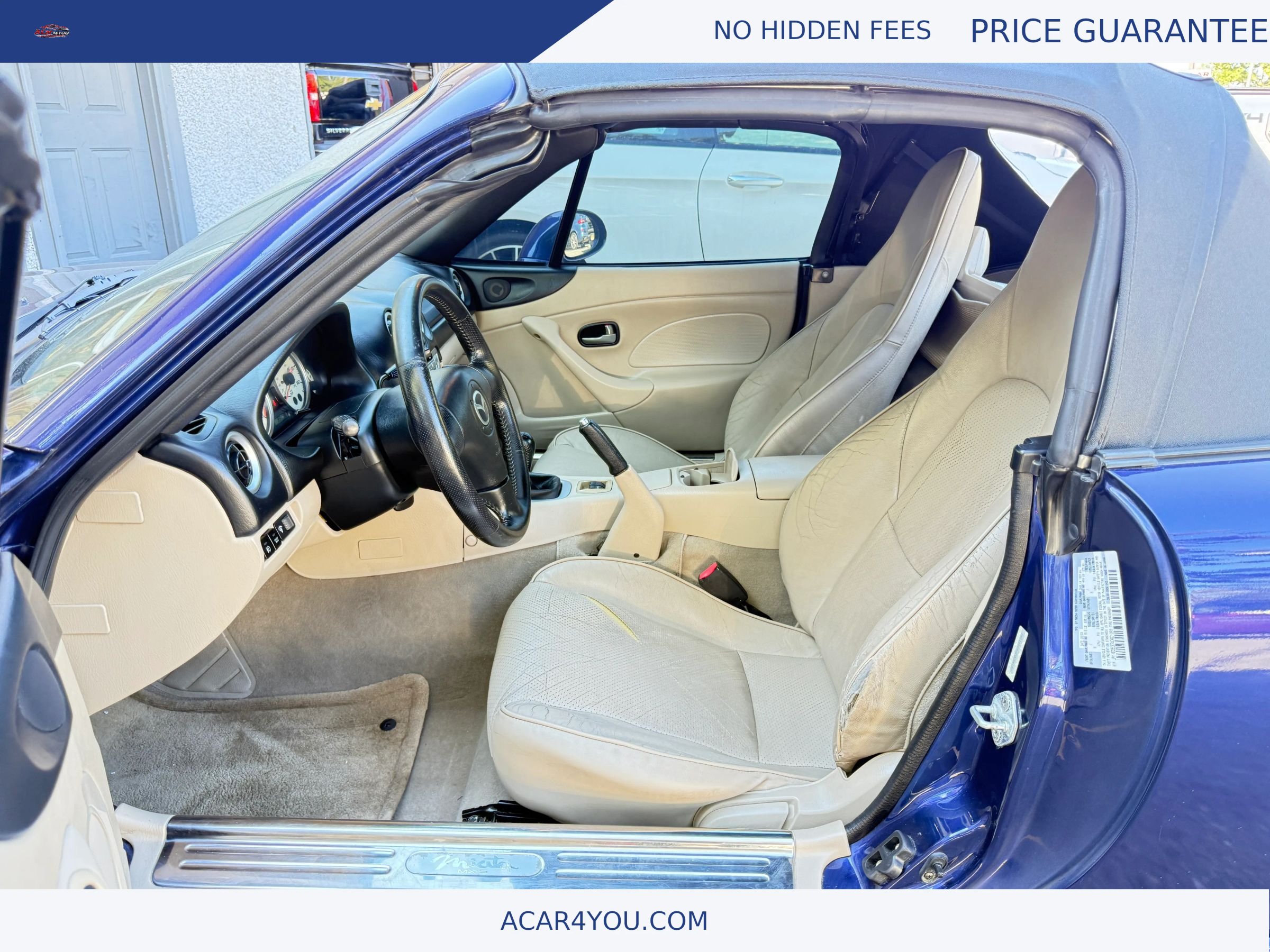 Used 2004 MAZDA MX-5 Miata LS w/ Sports Look Appearance Pkg RWD image 13