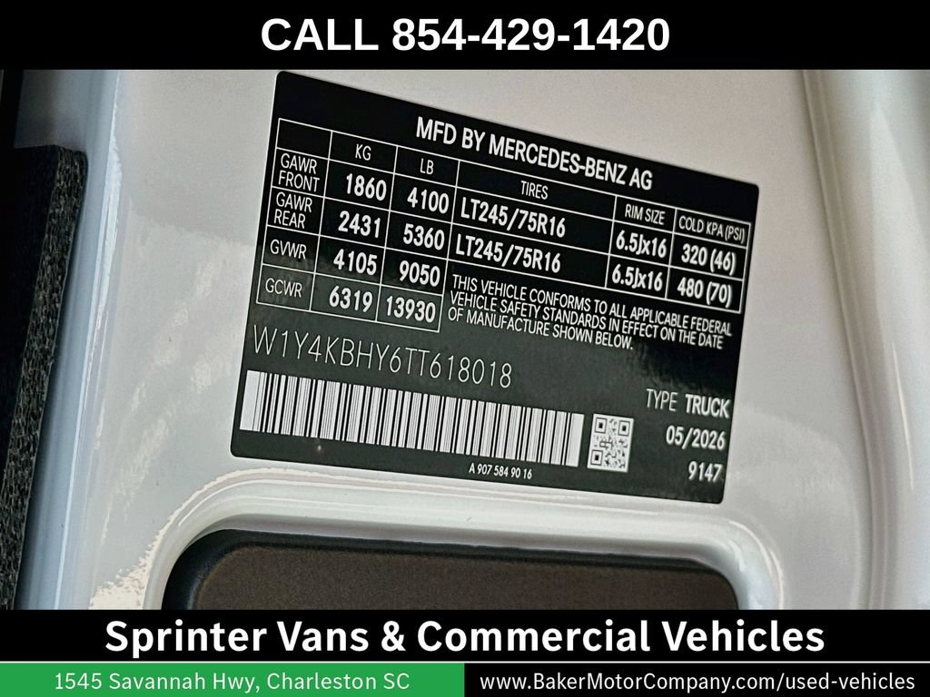 New 2026 Mercedes-Benz Sprinter 2500 image 31