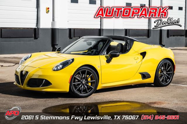 Used 2016 Alfa Romeo 4C Spider