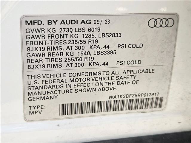 Used 2024 Audi Q4 e-tron Premium w/ Convenience Package AWD/4WD image 20