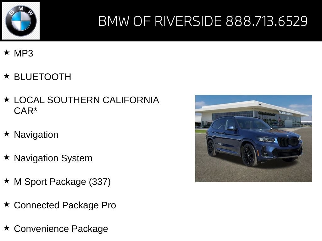 Certified 2024 BMW X3 sDrive30i w/ M Sport Package image 15