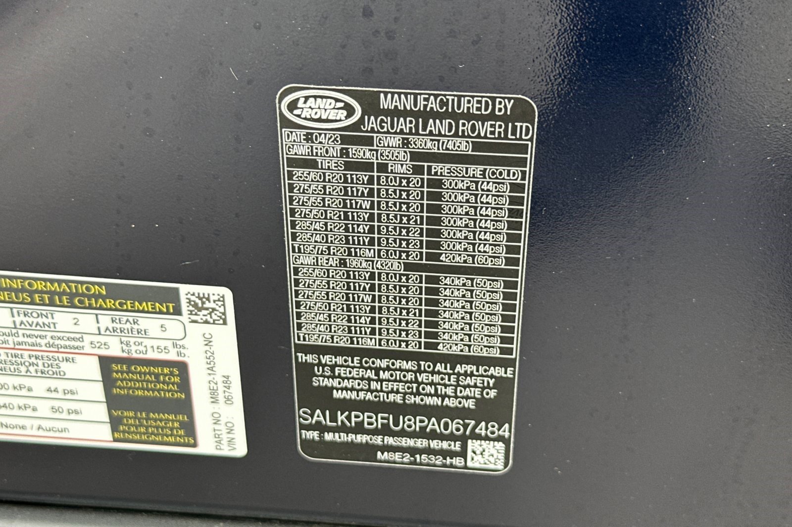 Used 2023 Land Rover Range Rover Long Wheelbase SE image 39