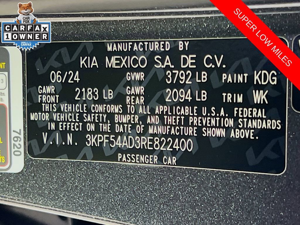Certified 2024 Kia Forte GT-Line FWD image 31