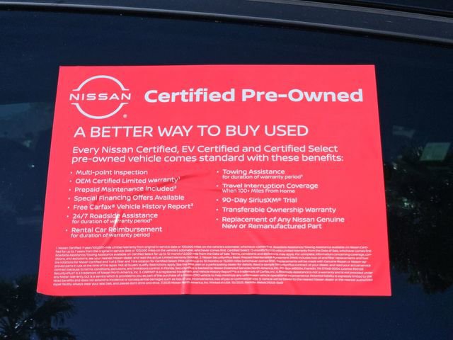 Certified 2025 Nissan Sentra SR w/ Midnight Edition image 4