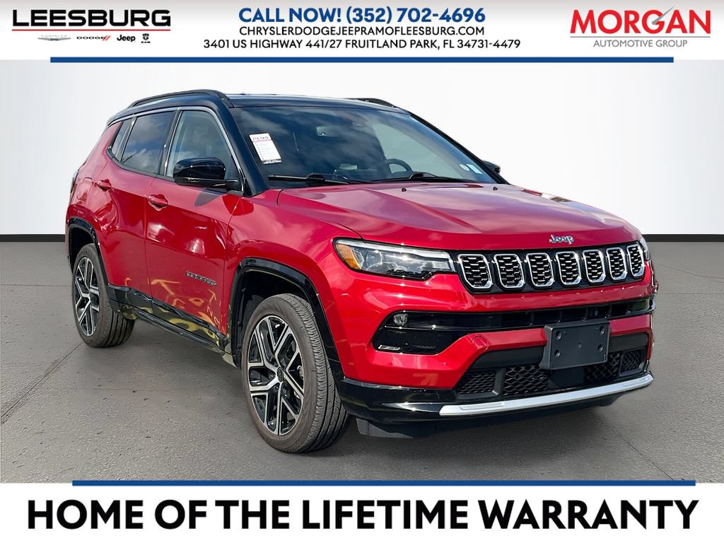 Certified 2025 Jeep Compass Limited w/ Elite Group AWD/4WD image 1