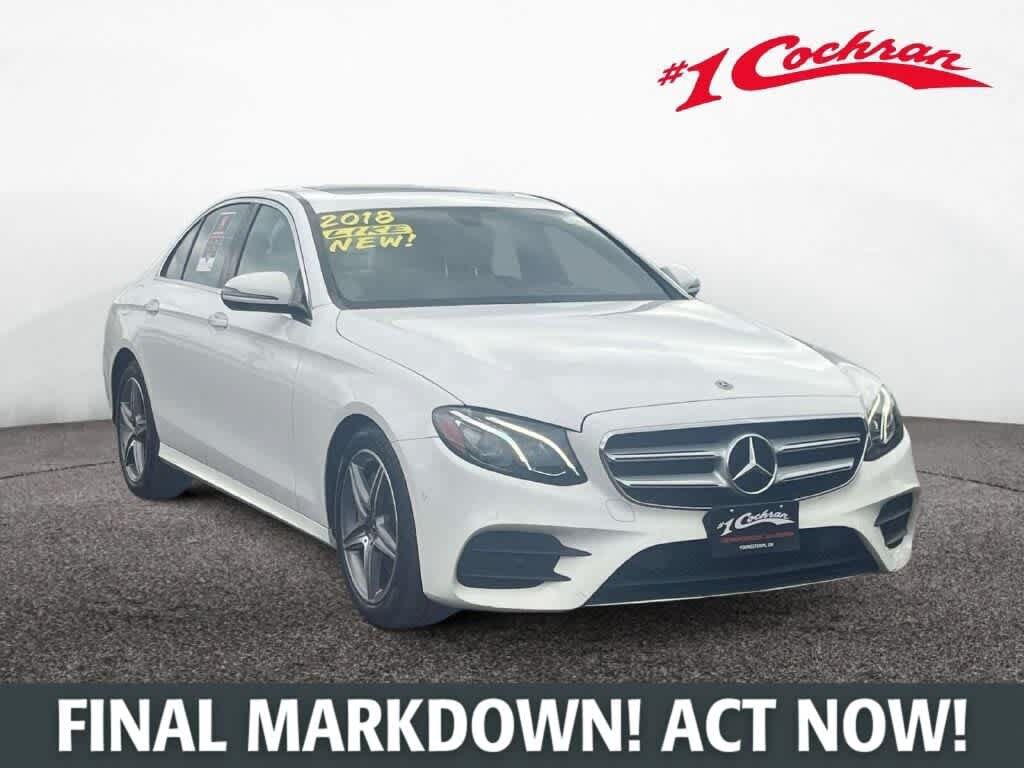 Used 2018 Mercedes-Benz E 400 4MATIC Sedan image 1