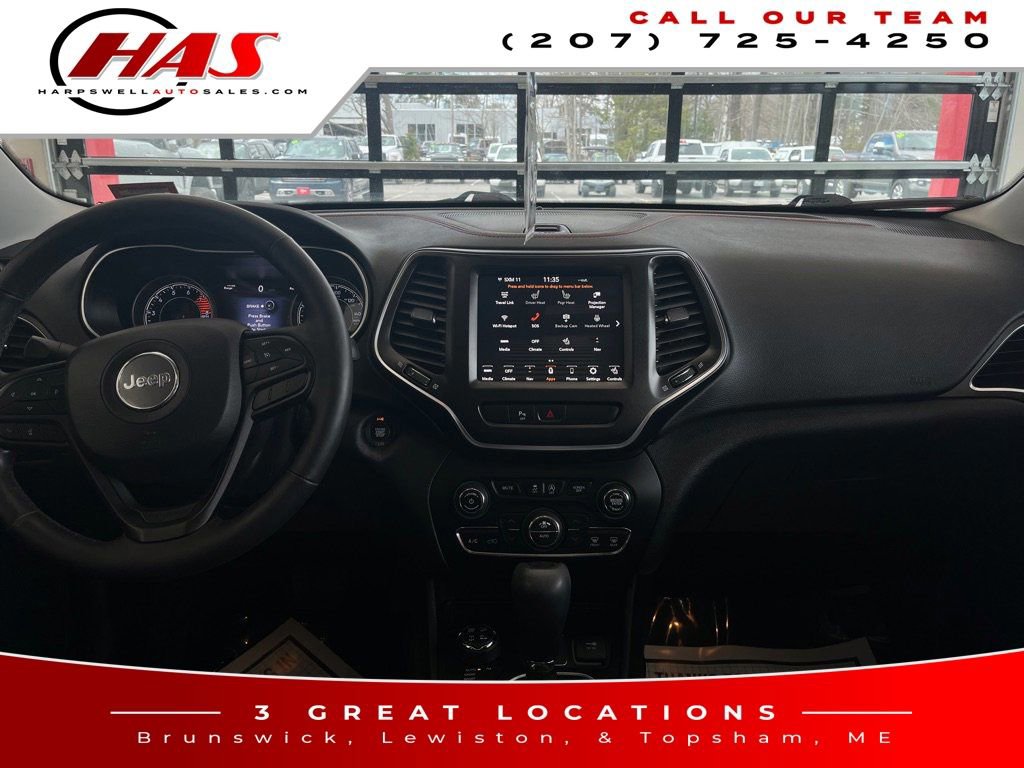 Used 2019 Jeep Cherokee Trailhawk w/ Comfort/Convenience Group AWD/4WD image 15