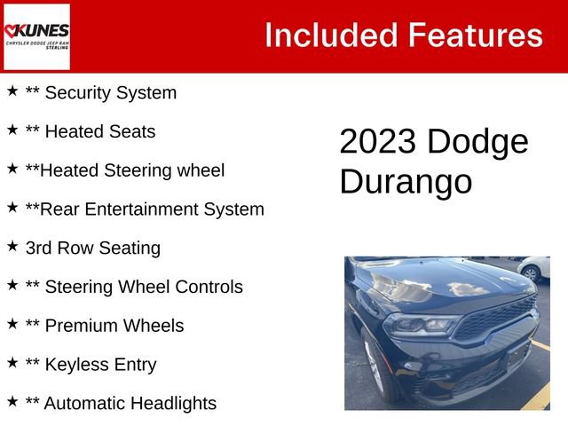 Certified 2023 Dodge Durango GT AWD/4WD image 5