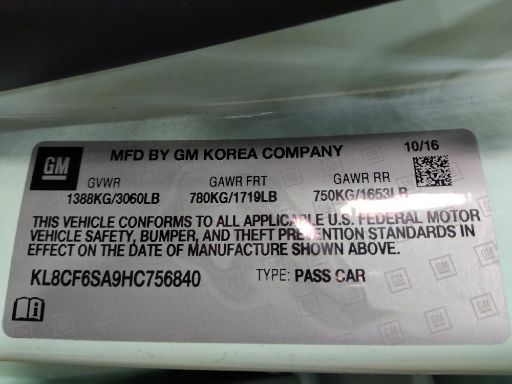 Used 2017 Chevrolet Spark LT w/ Driver Confidence Package image 33