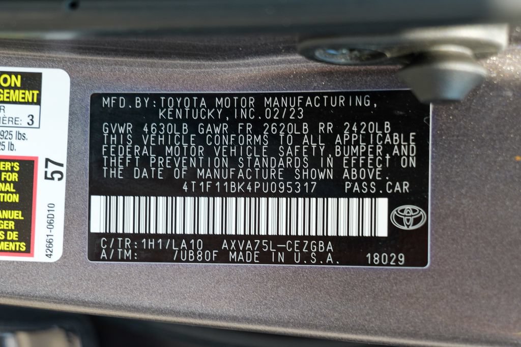 Used 2023 Toyota Camry XLE w/ Navigation Package AWD/4WD image 62