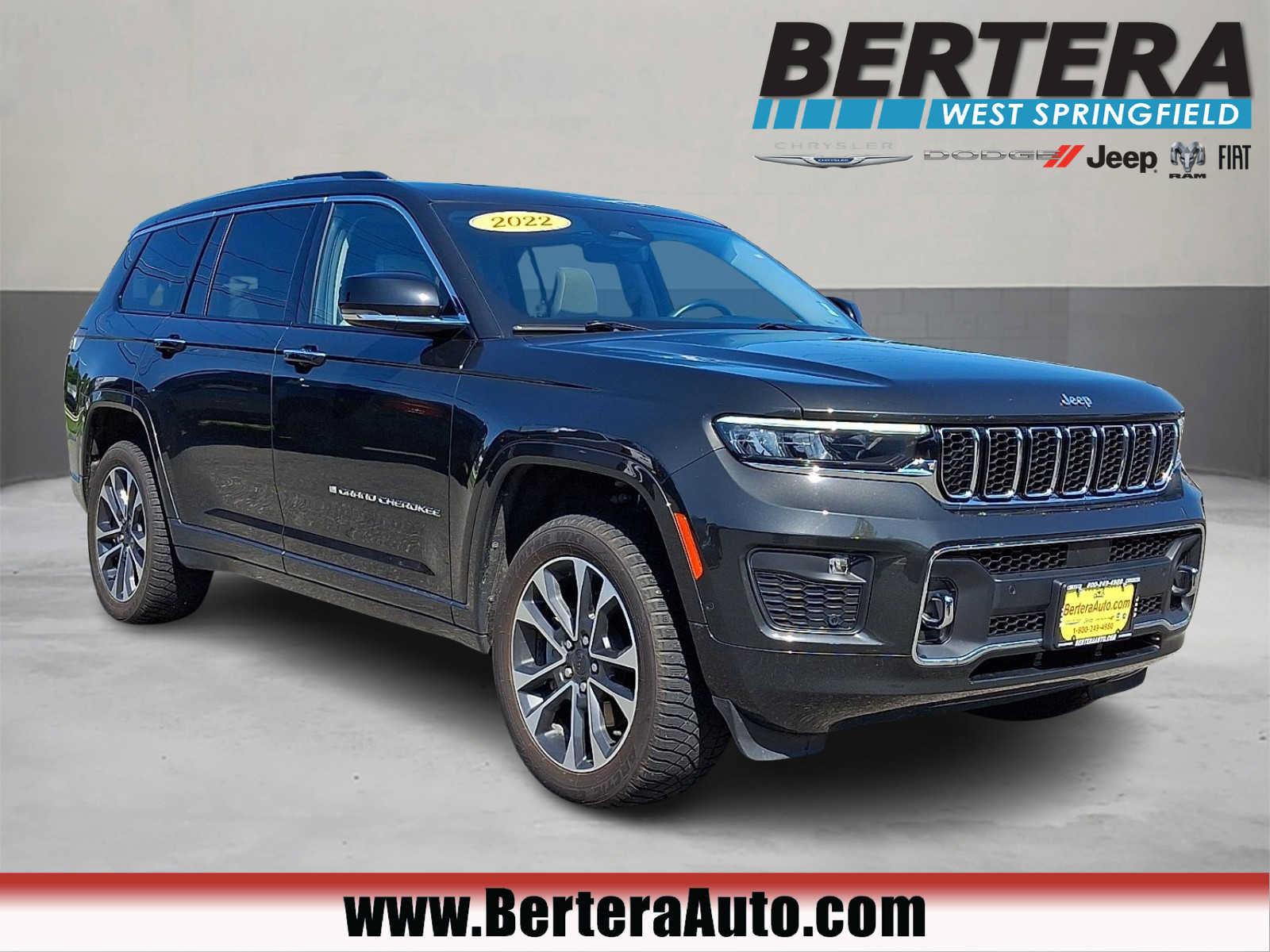Certified 2022 Jeep Grand Cherokee L Overland w/ Luxury Tech Group IV