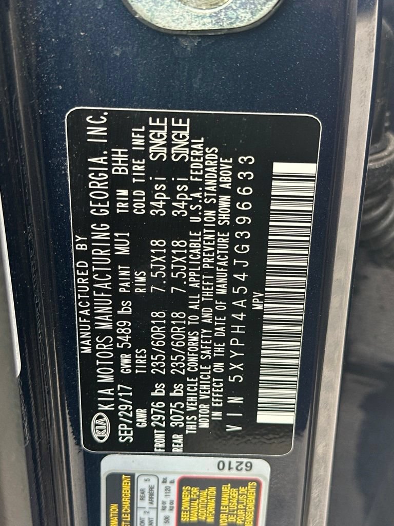Used 2018 Kia Sorento EX FWD image 38