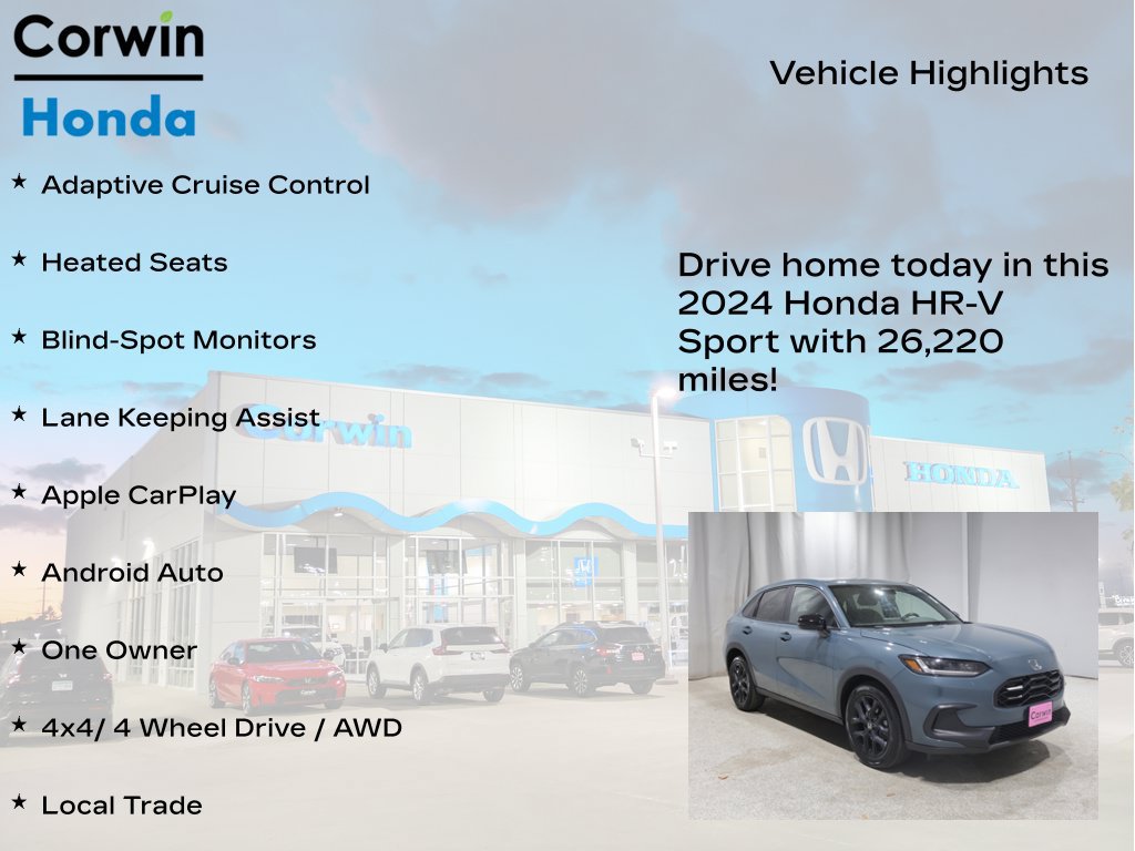Used 2024 Honda HR-V Sport image 6