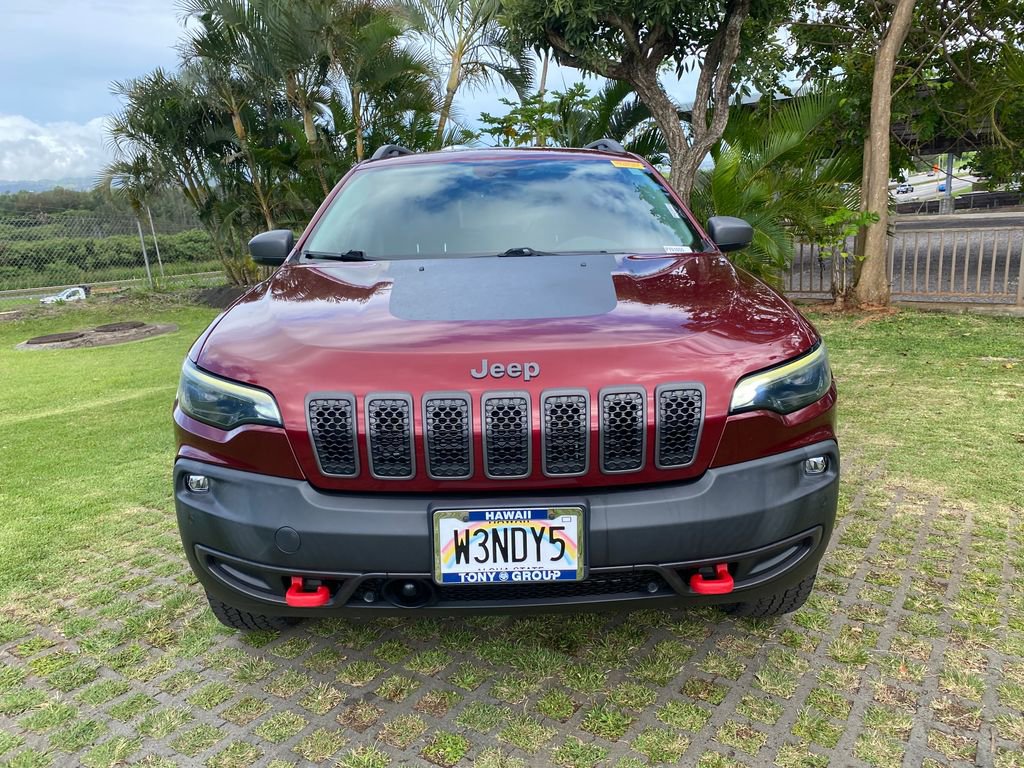 Used 2021 Jeep Cherokee Trailhawk w/ Technology Group AWD/4WD image 2