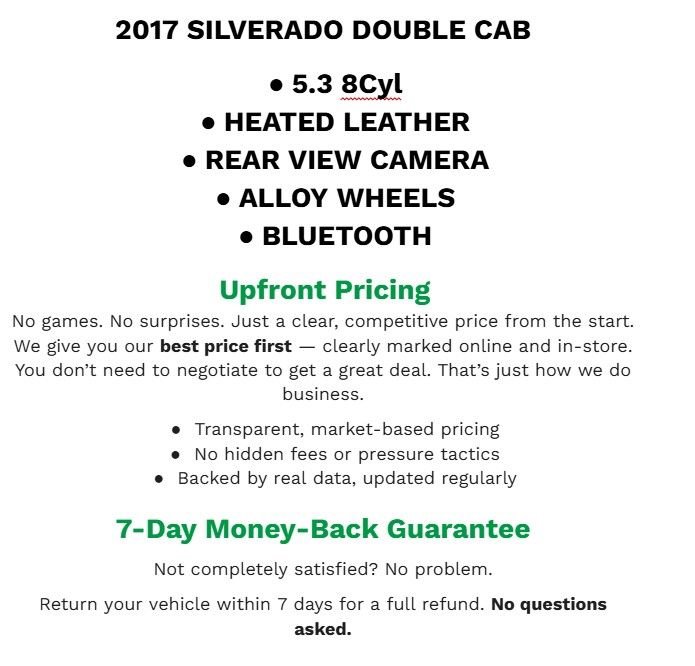 Used 2017 Chevrolet Silverado 1500 LT w/ All Star Edition image 2