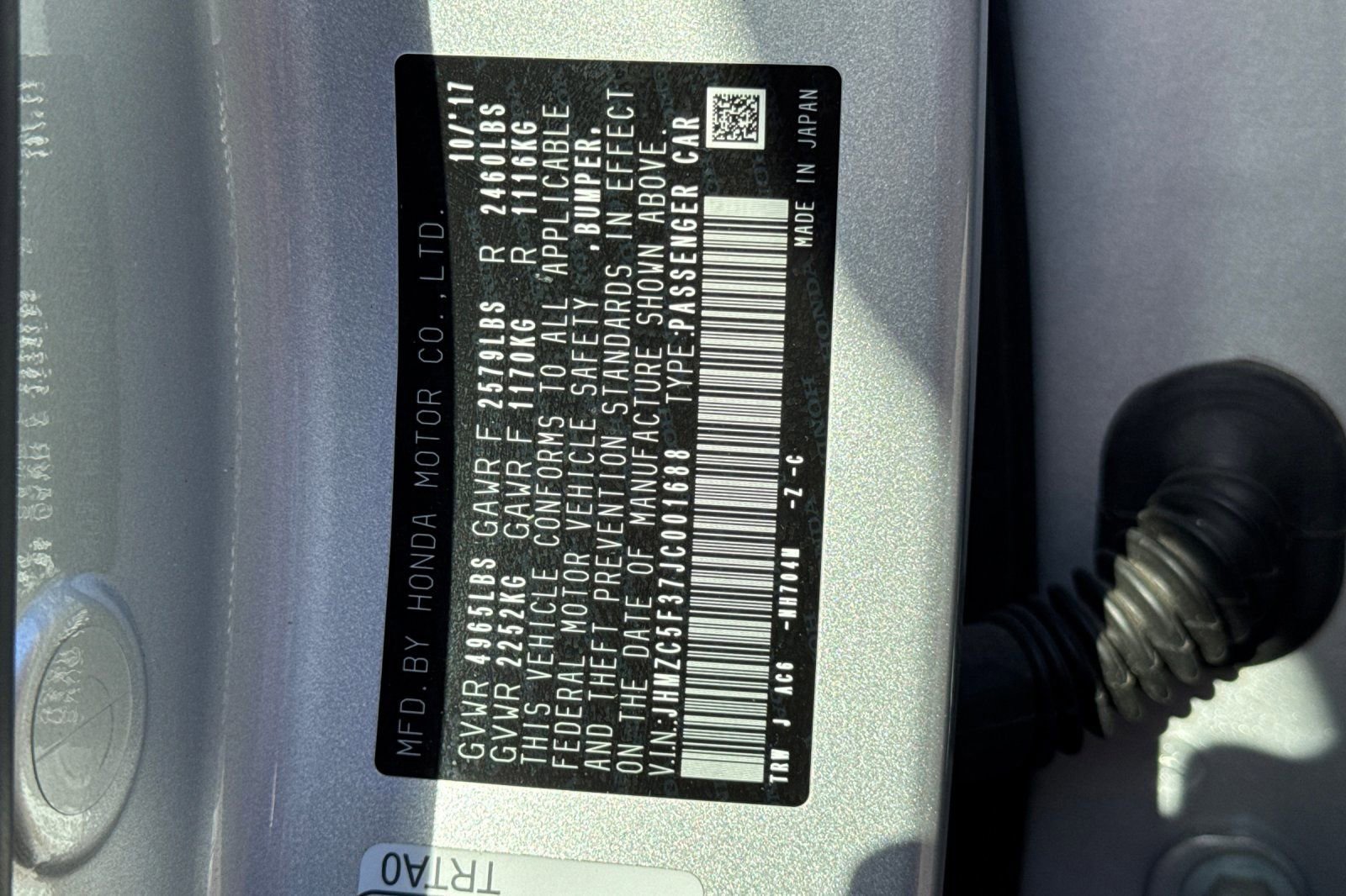 Used 2018 Honda Clarity Touring image 30