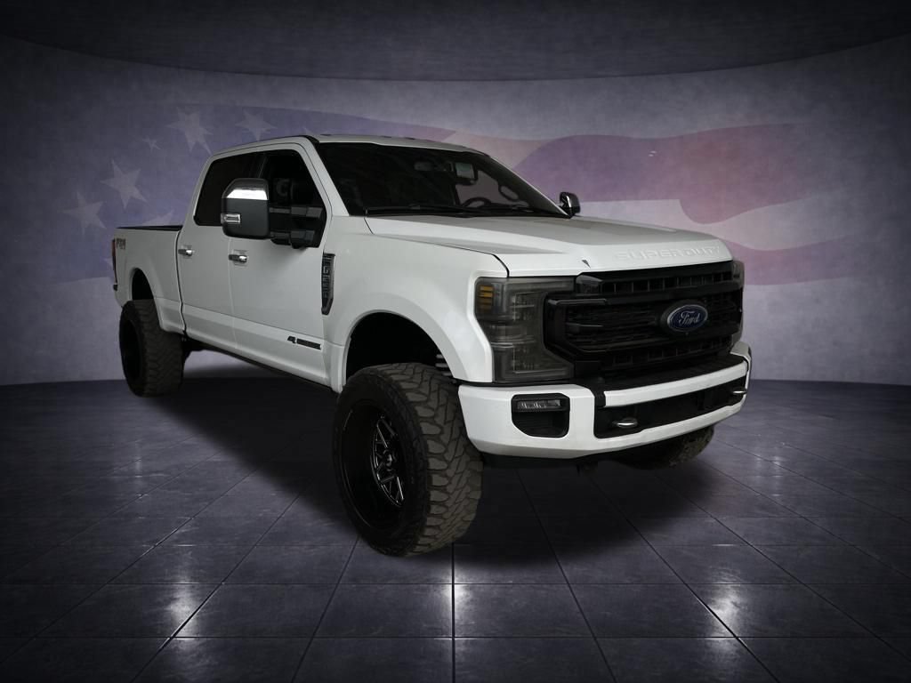 Used 2022 Ford F250 Platinum w/ FX4 Off-Road Package AWD/4WD image 7