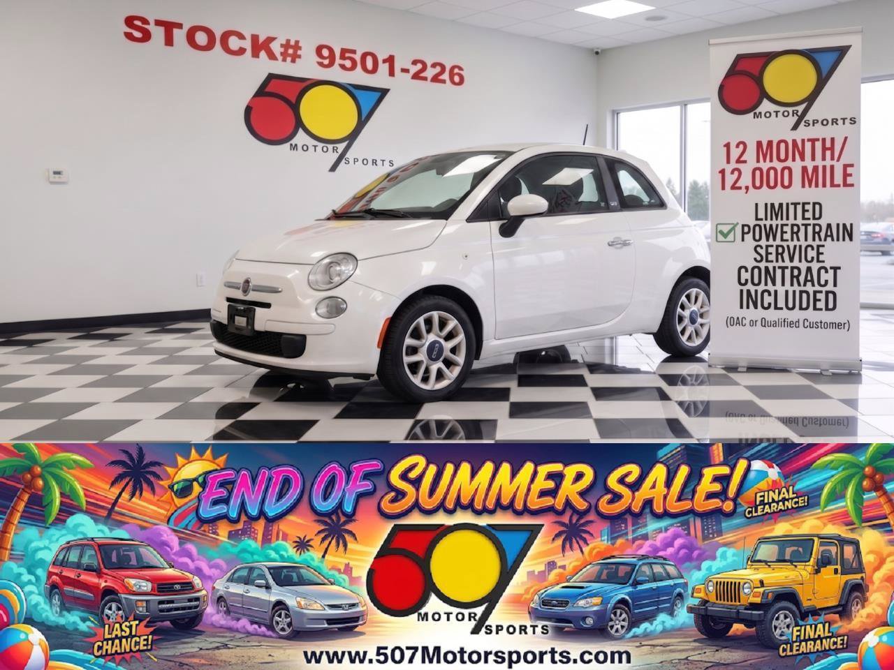 Used 2017 FIAT 500 Pop