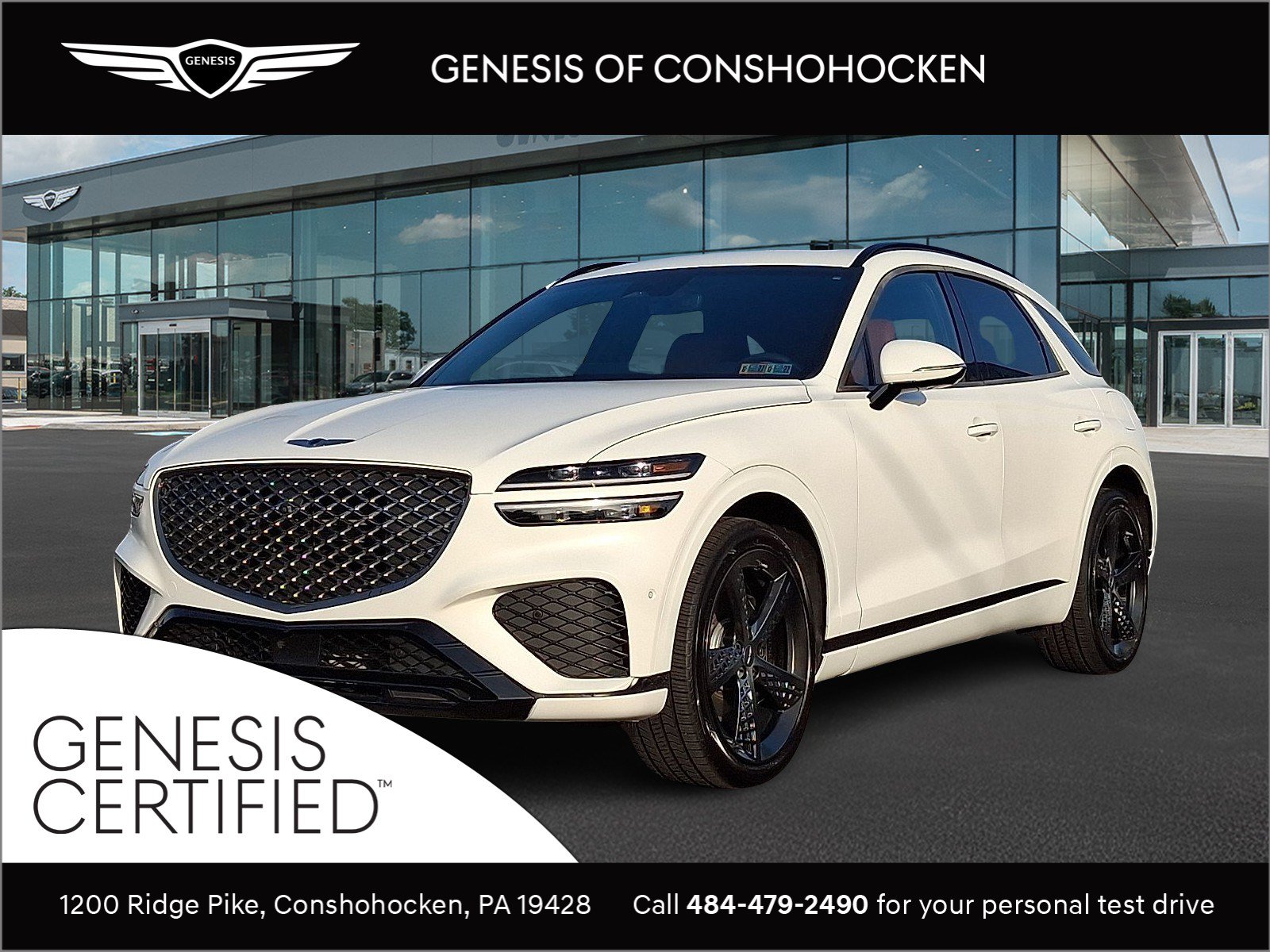 Certified 2023 Genesis GV70 3.5T Sport w/ Sport Prestige Package