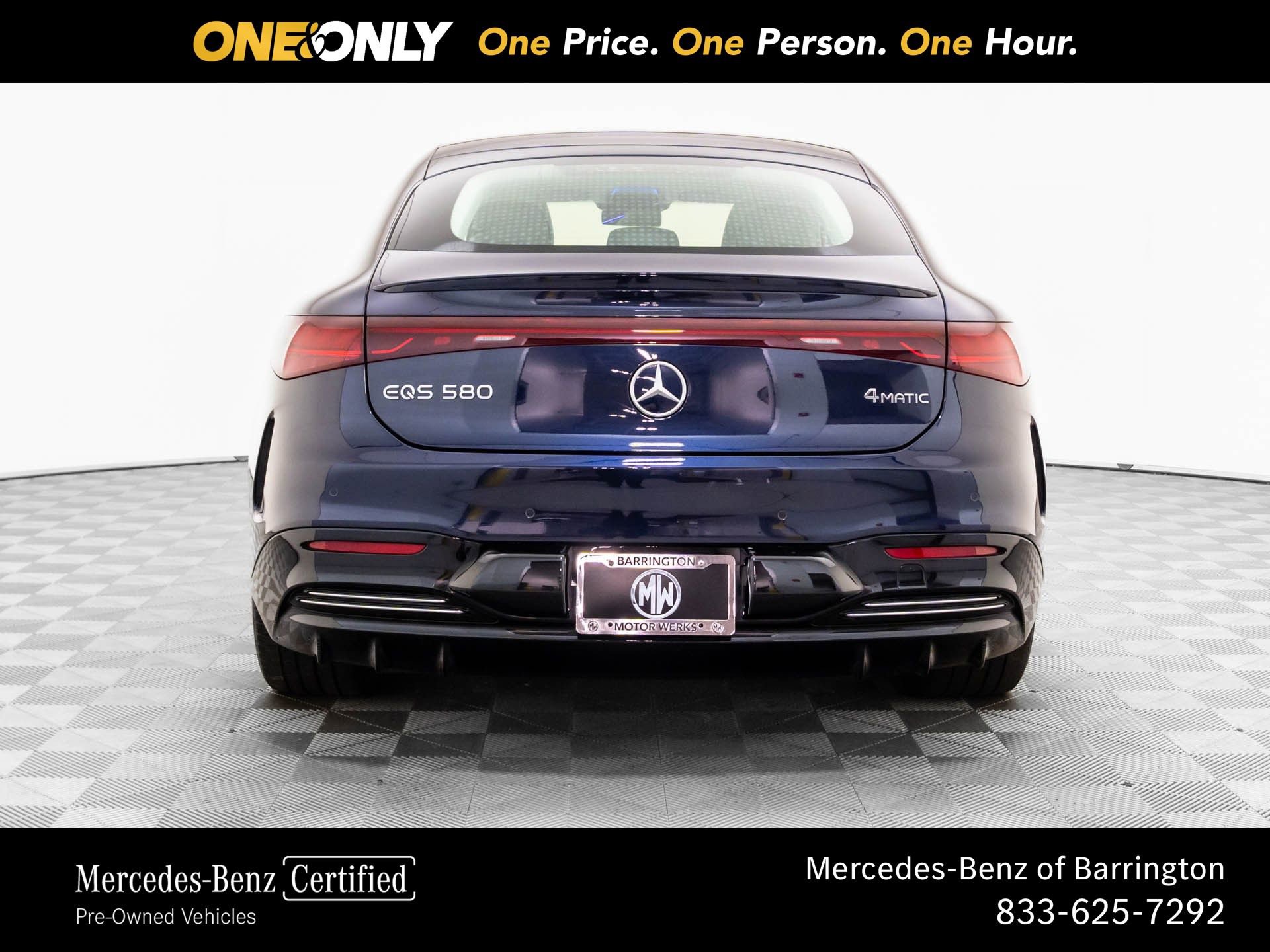 Used 2023 Mercedes-Benz EQS 580 4MATIC Sedan image 4