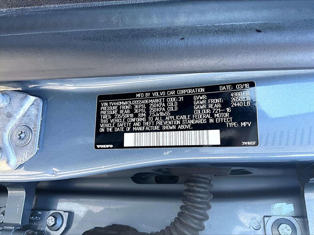 Used 2018 Volvo V60 T5 Cross Country w/ Convenience Package image 31