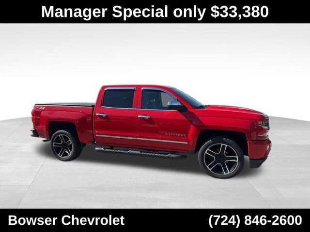 Used 2018 Chevrolet Silverado 1500 LTZ Z71 w/ LPO, Black Pack AWD/4WD image 7