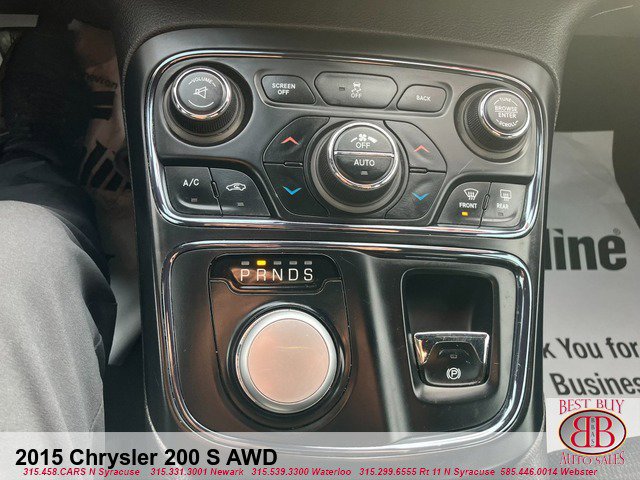 Used 2015 Chrysler 200 S w/ Navigation & Sound Group I image 16