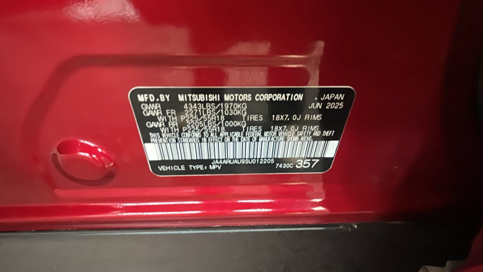 Used 2025 Mitsubishi Outlander Sport ES AWD/4WD image 10