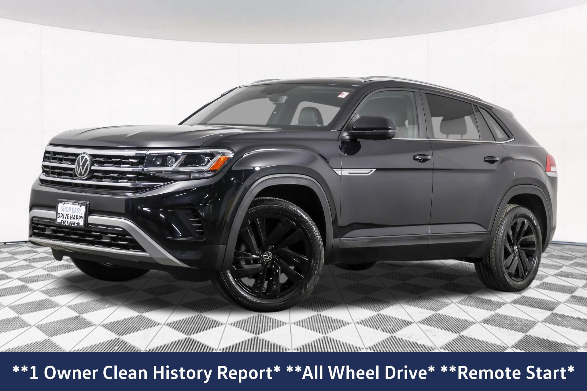 Used 2023 Volkswagen Atlas Cross Sport SE w/ Black Wheel Package AWD/4WD image 2