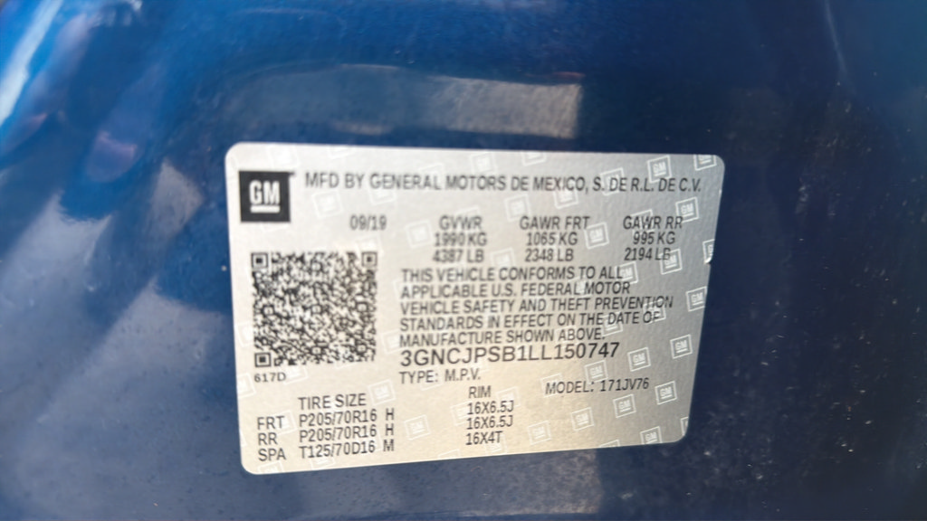 Used 2020 Chevrolet Trax LT w/ LT Convenience Package AWD/4WD image 18