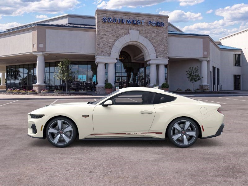 New 2025 Ford Mustang GT Premium w/ 60th Anniversary Package RWD image 3