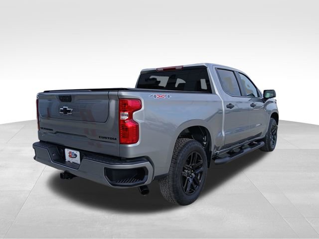 Certified 2026 Chevrolet Silverado 1500 Custom w/ Turbomax Blackout Package AWD/4WD image 5
