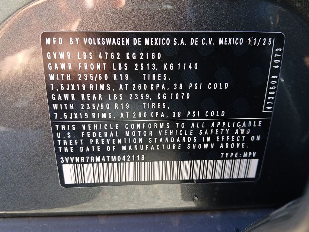 New 2026 Volkswagen Tiguan SE image 29