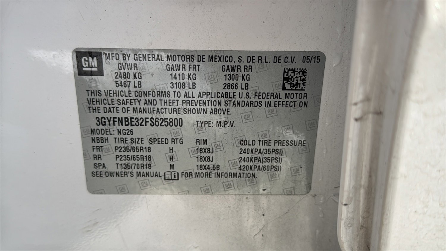 Used 2015 Cadillac SRX Luxury w/ Driver Awareness Package image 12