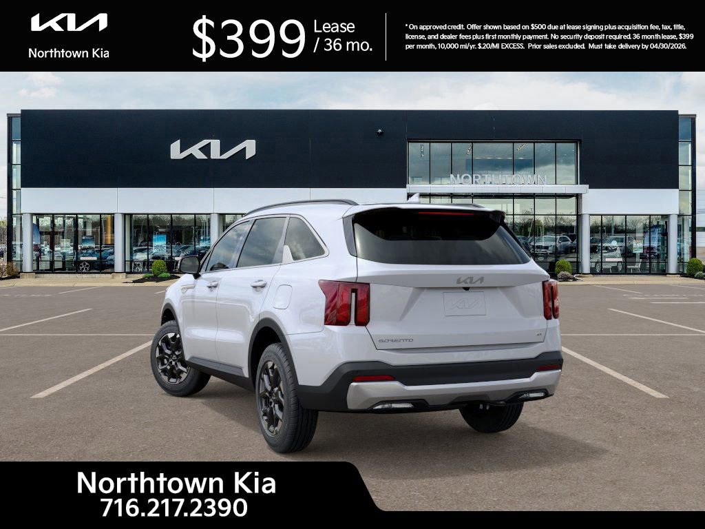 New 2026 Kia Sorento S w/ S Panoramic Sunroof Package image 4