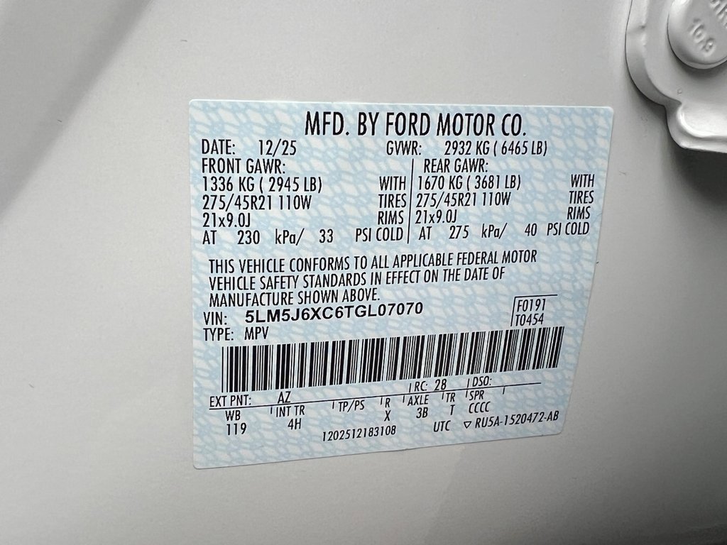 New 2026 Lincoln Aviator AWD image 23