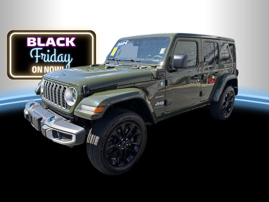 Certified 2024 Jeep Wrangler Unlimited Sahara w/ Technology Group AWD/4WD image 8