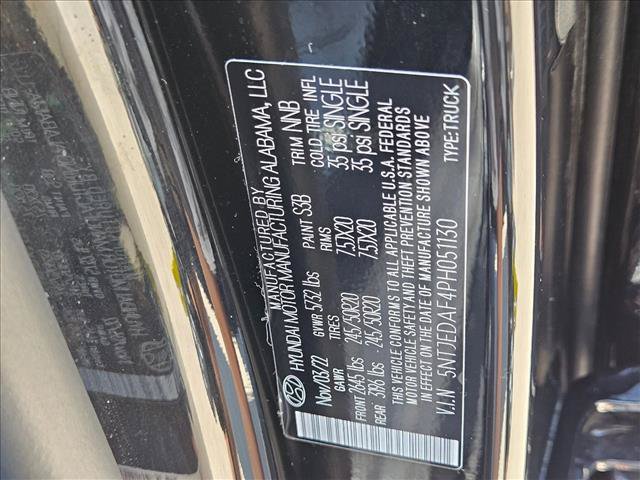 Used 2023 Hyundai Santa Cruz Limited AWD/4WD image 26