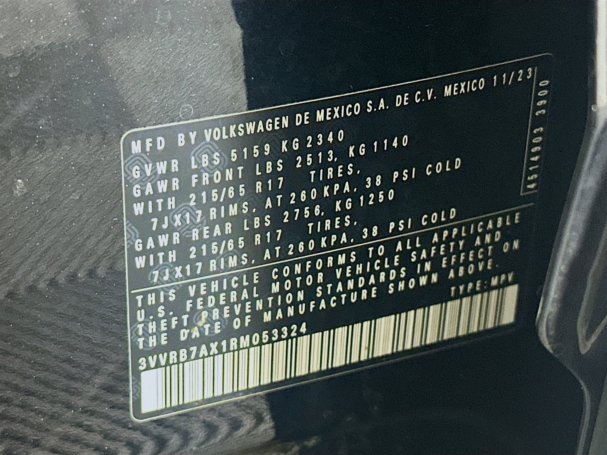 Used 2024 Volkswagen Tiguan S image 12