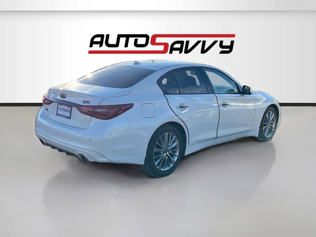 Used 2022 INFINITI Q50 Luxe w/ Cargo Package image 7